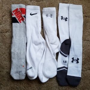 Nike and Under Armour Sock Lot